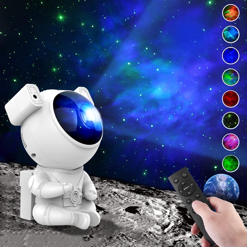 Astronauta projetor - Desenvolva o Interesse pela Ciência